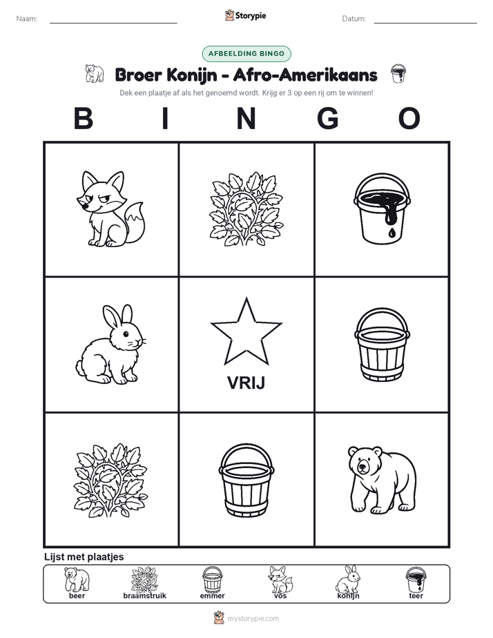 Afbeelding Bingo