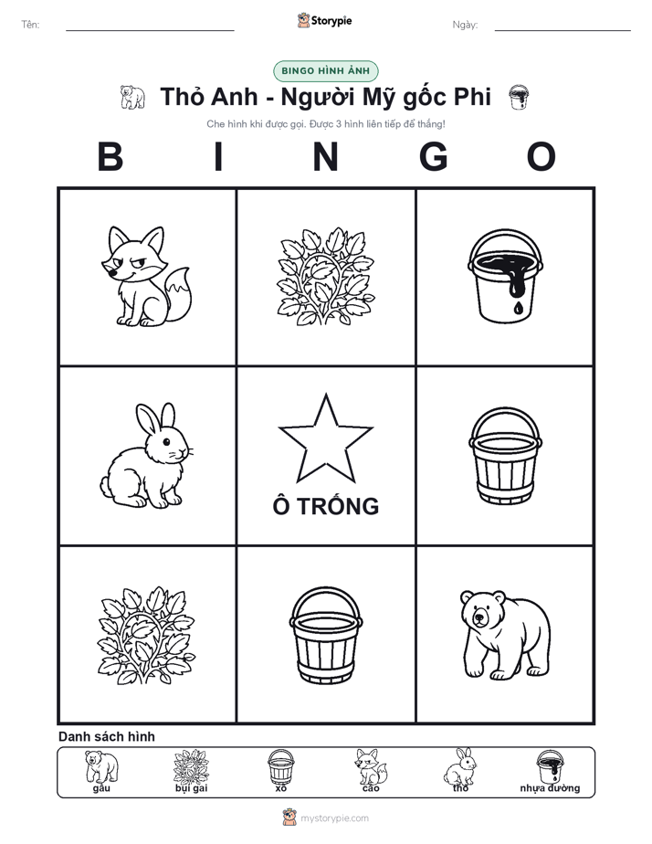 Bingo Hình Ảnh