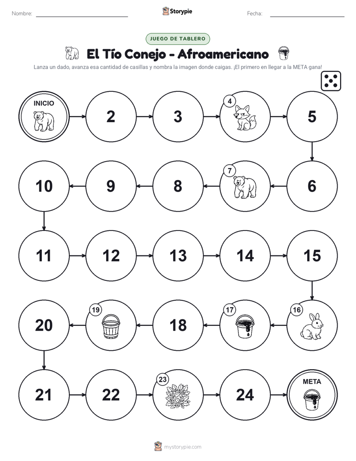 Juego de Rueda y Avanza
