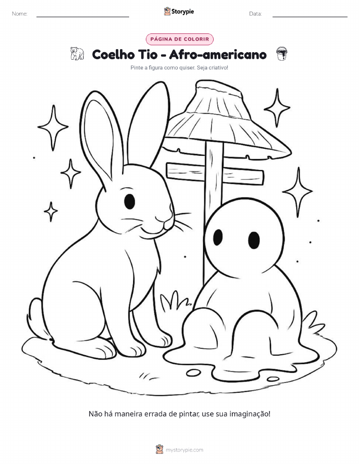 Página para colorir