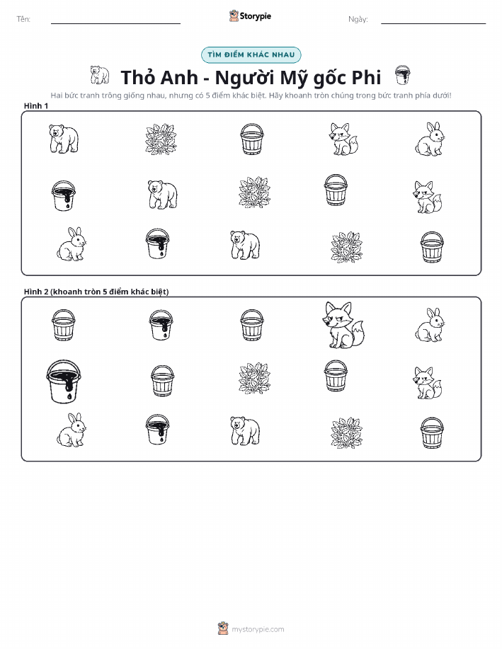 Tìm Sự Khác Biệt