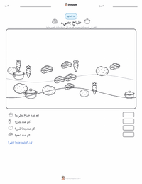 معاينة ورقة العمل القابلة للطباعة طباخ بطيء