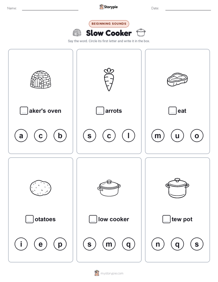 Beginning Sounds