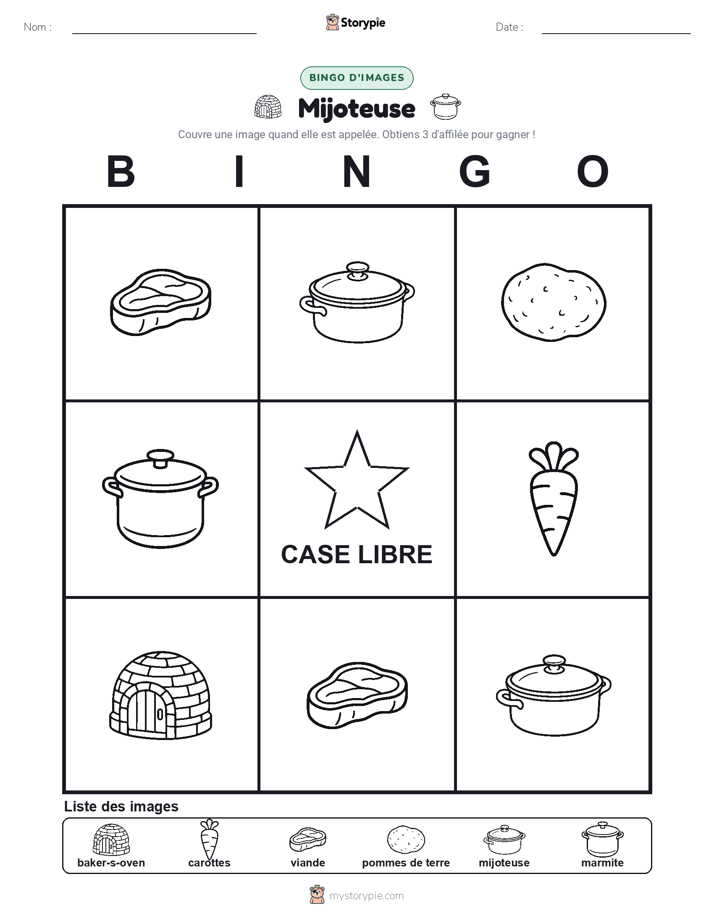 Bingo d'Images