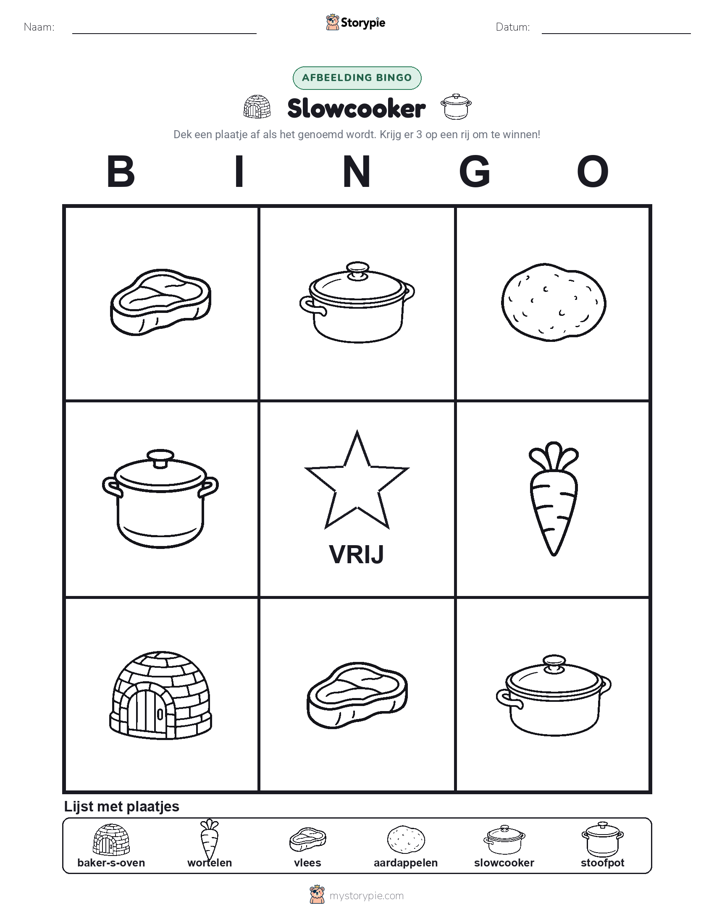 Afbeelding Bingo