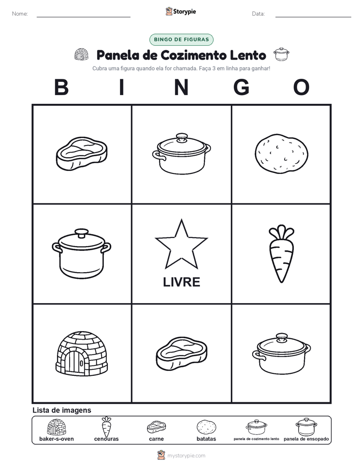 Bingo de Imagens