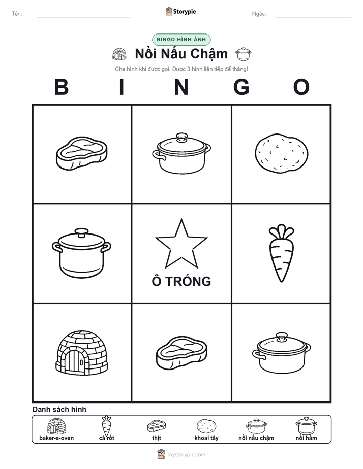 Bingo Hình Ảnh