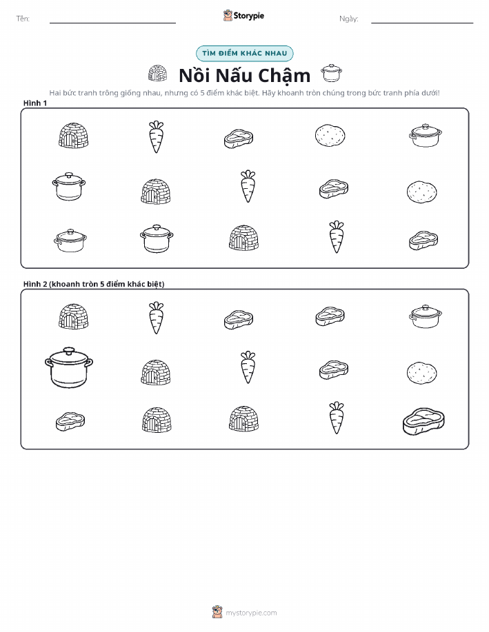 Tìm Sự Khác Biệt