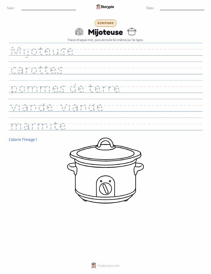 Pratique d'écriture