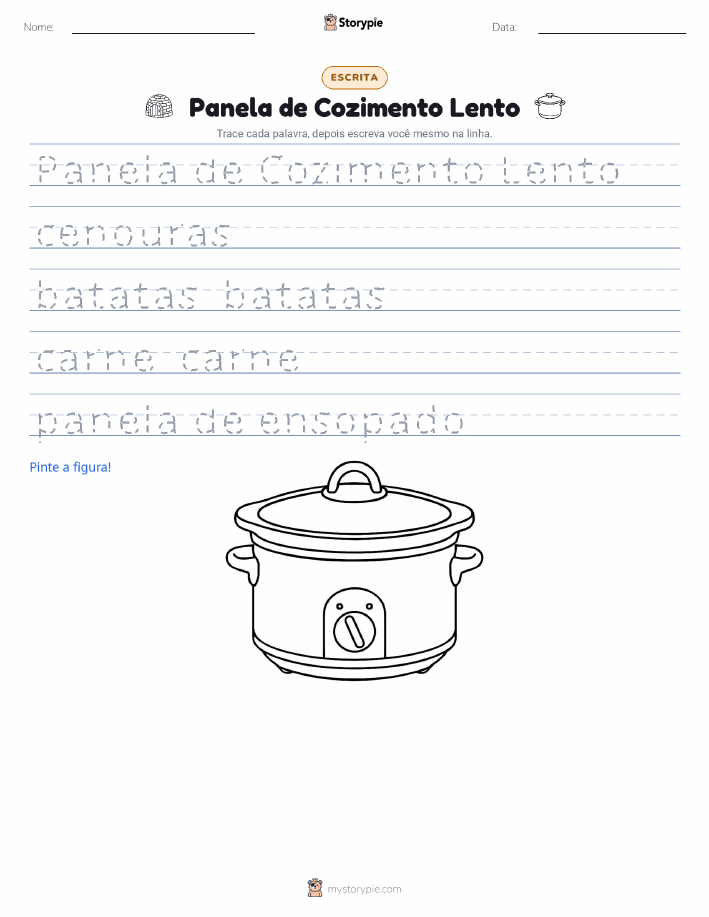 Prática de Escrita