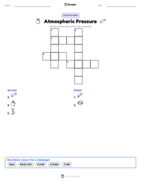Atmospheric Pressure printable worksheet preview