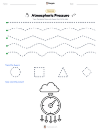 Atmospheric Pressure printable worksheet preview