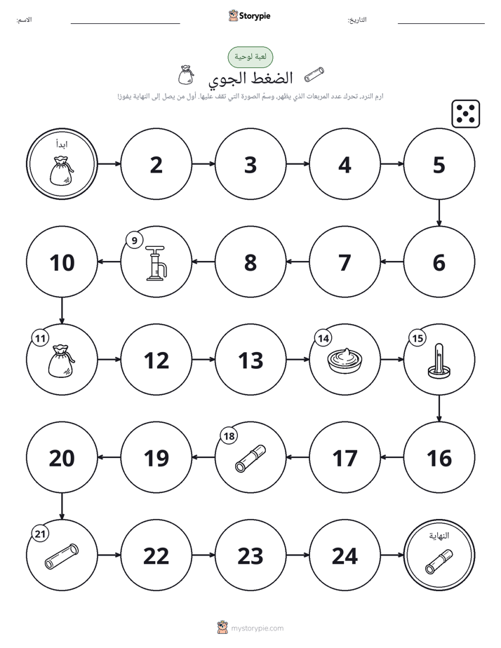لعبة لف و تحرك