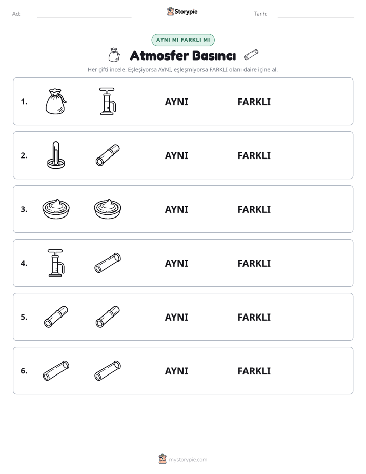 Aynı mı Farklı mı