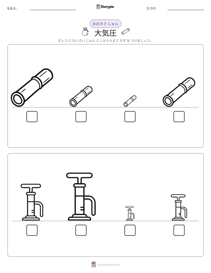 サイズ順