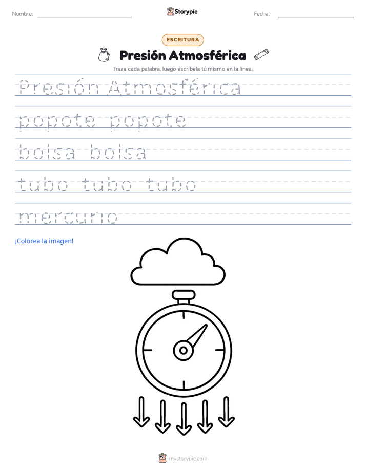 Práctica de Escritura