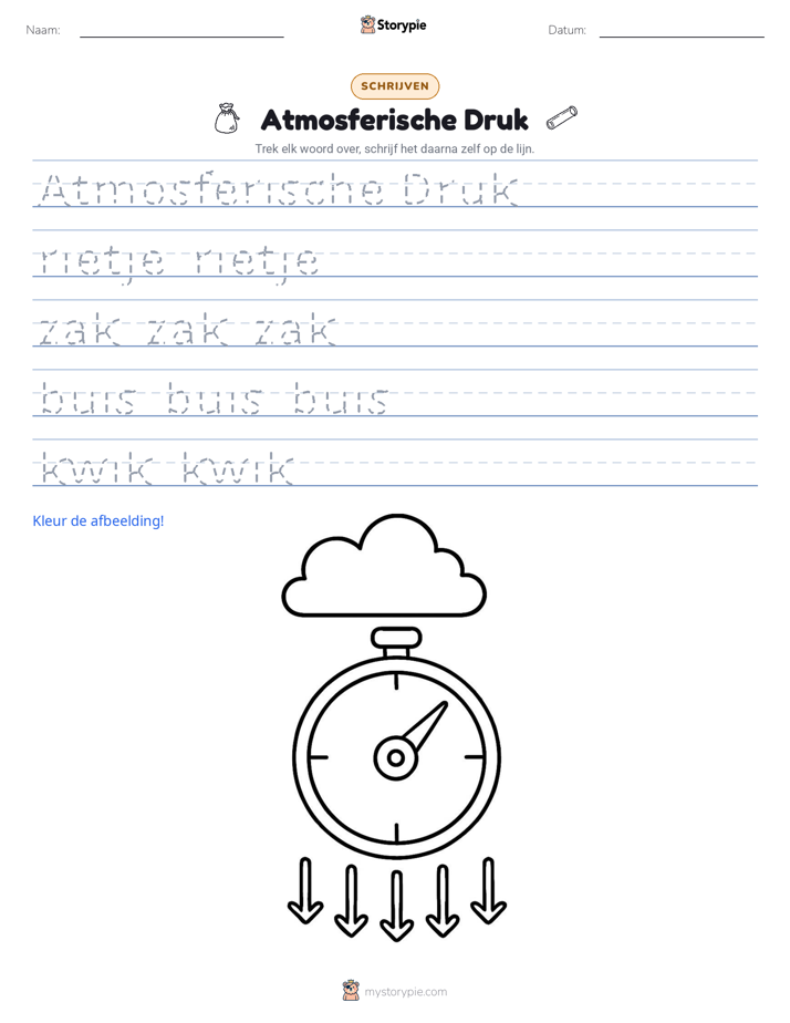 Schrijf Oefening