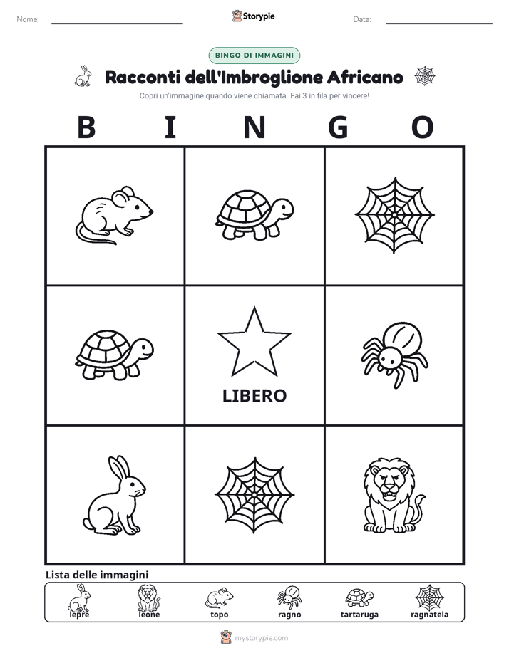 Bingo delle Immagini
