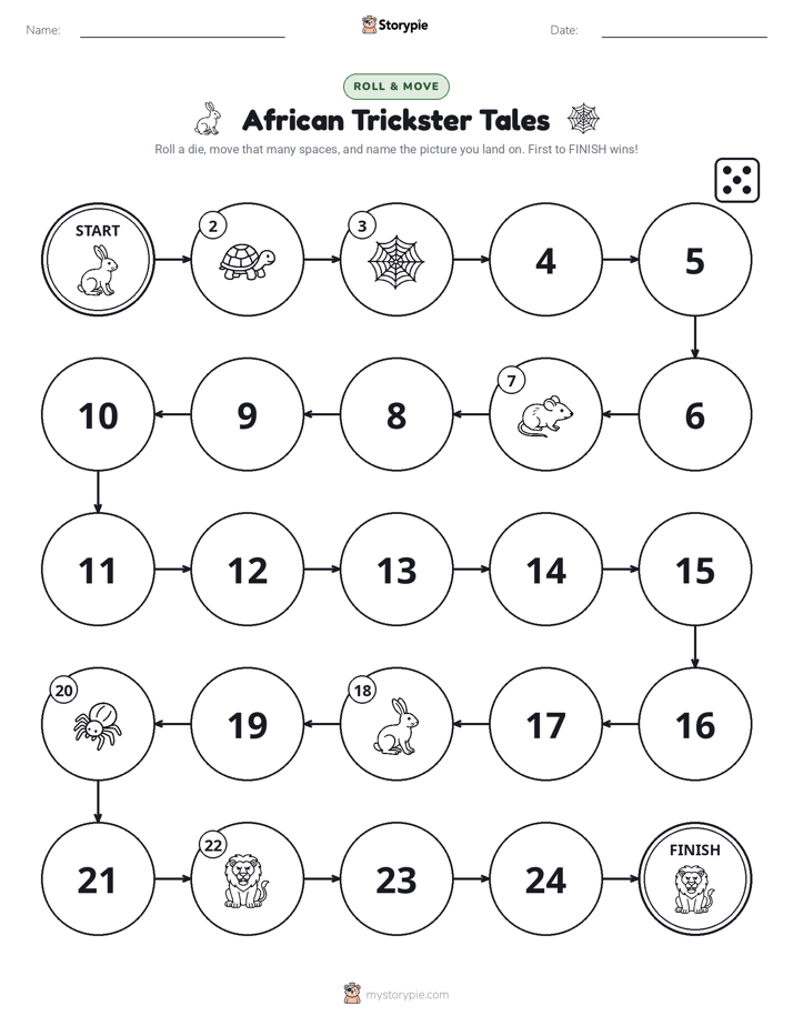 Roll & Move Game