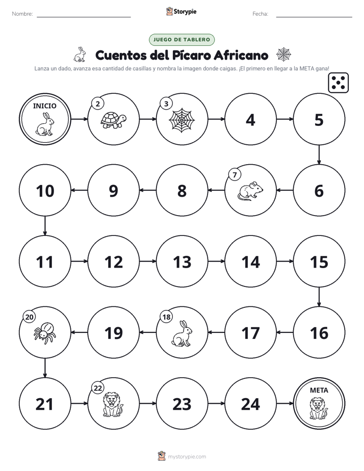 Juego de Rueda y Avanza