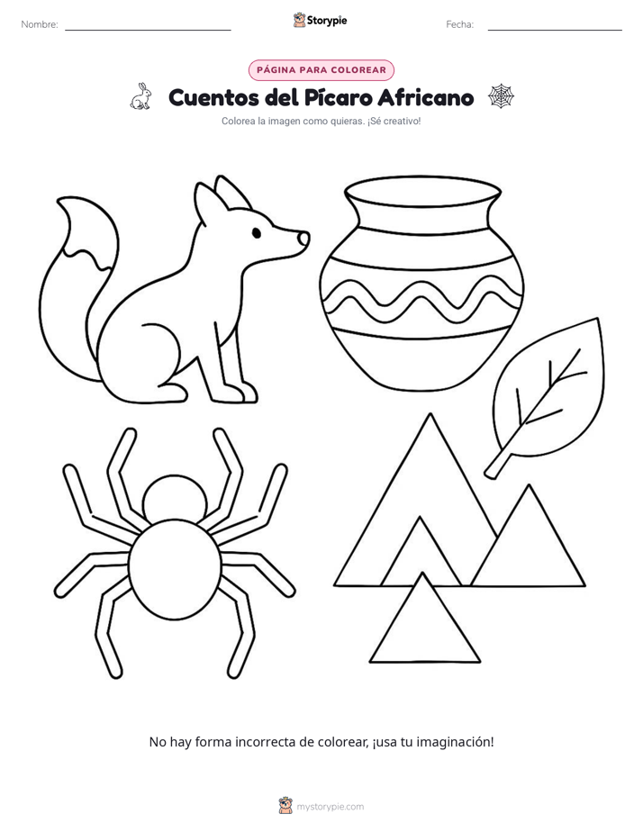 Página para Colorear