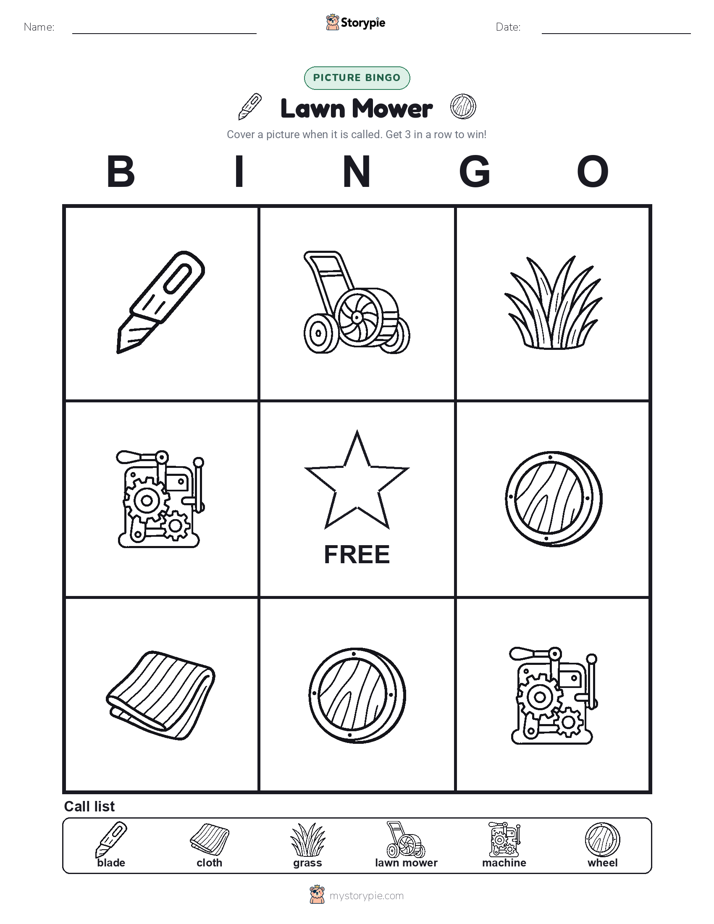 Picture Bingo