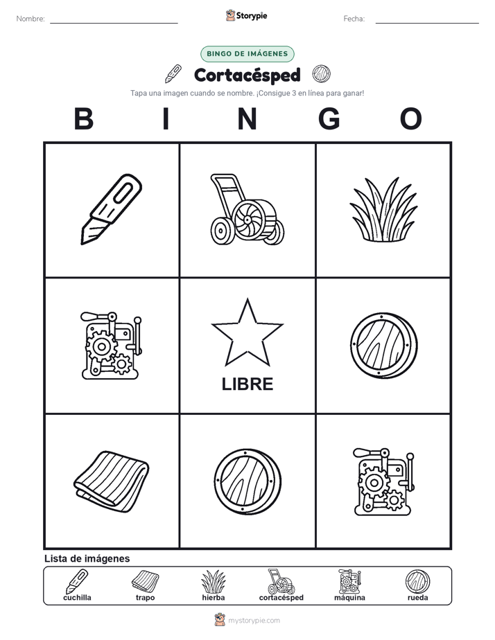 Bingo de Imágenes