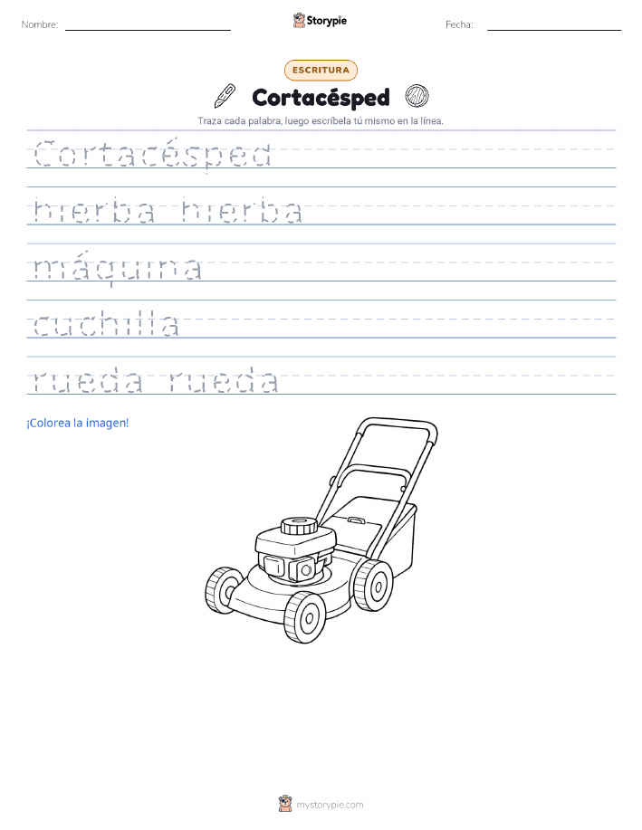 Práctica de Escritura