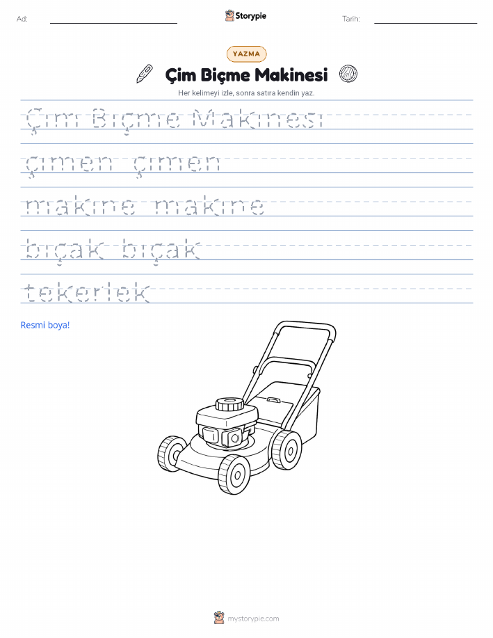 Yazma Pratiği
