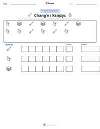 Podgląd drukowalnego arkusza ćwiczeń Chang'e