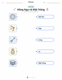 Tài liệu in sẵn Hằng Nga cho trẻ em