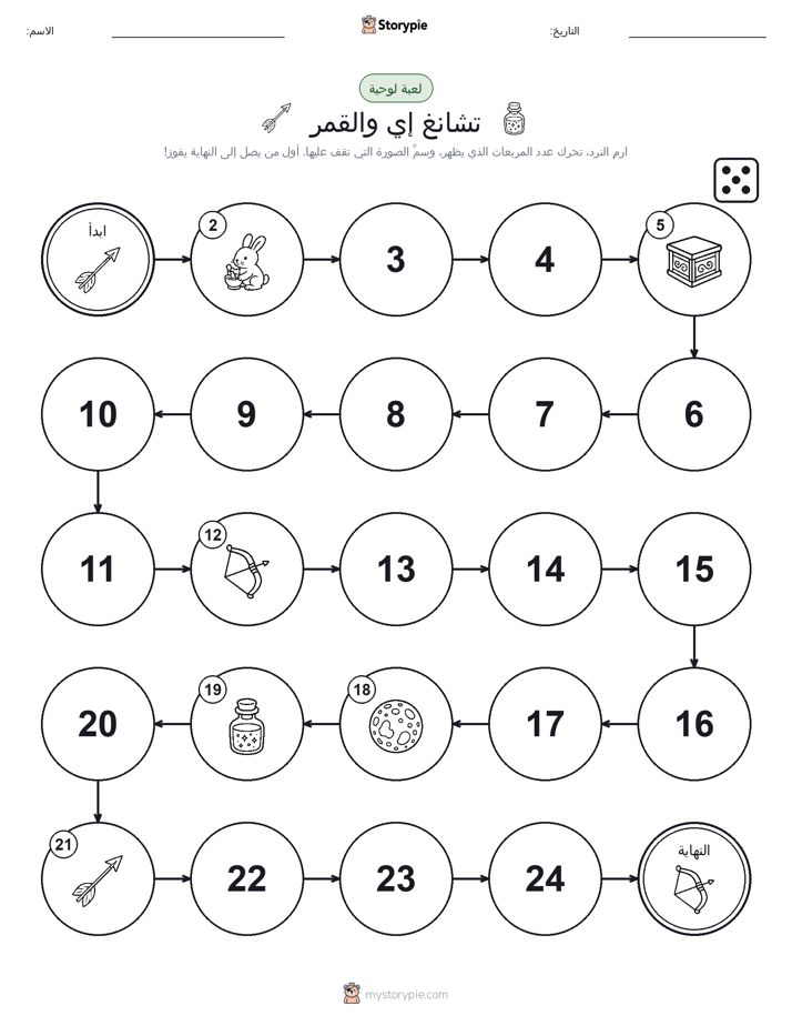 لعبة لف و تحرك