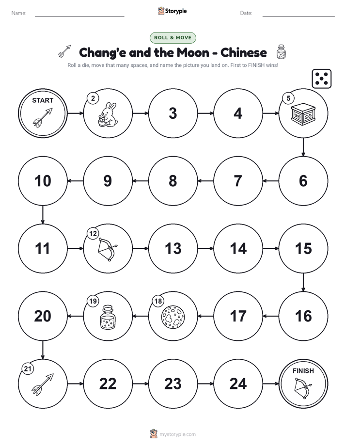 Roll & Move Game