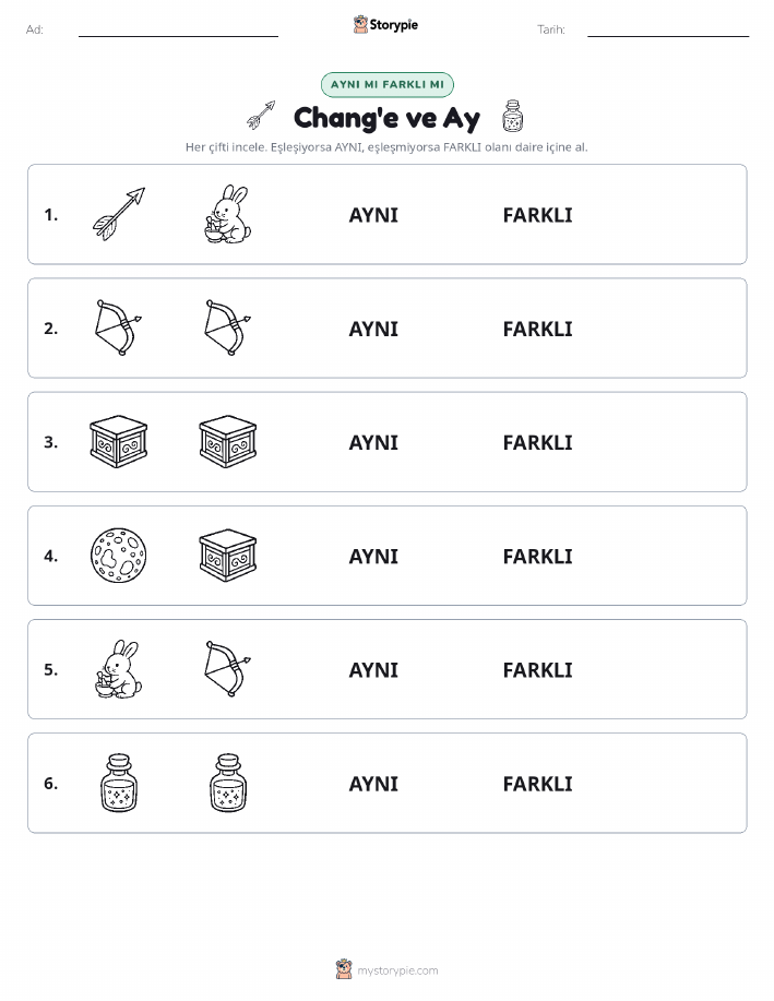 Aynı mı Farklı mı