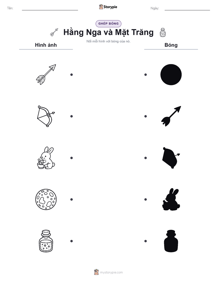 Ghép Hình Bóng