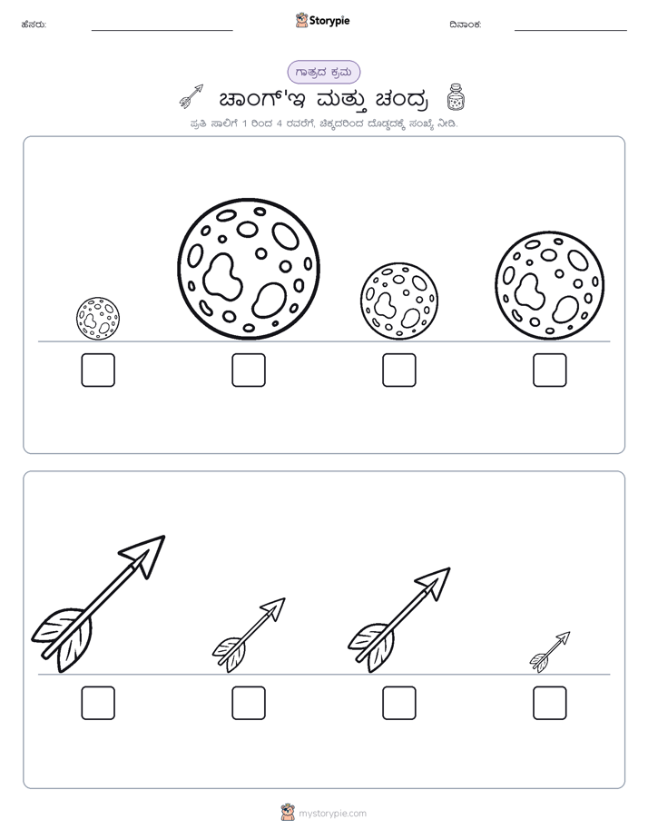 ಗಾತ್ರ ಕ್ರಮ