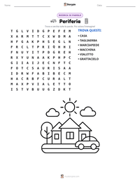 Anteprima della scheda stampabile di Suburbia