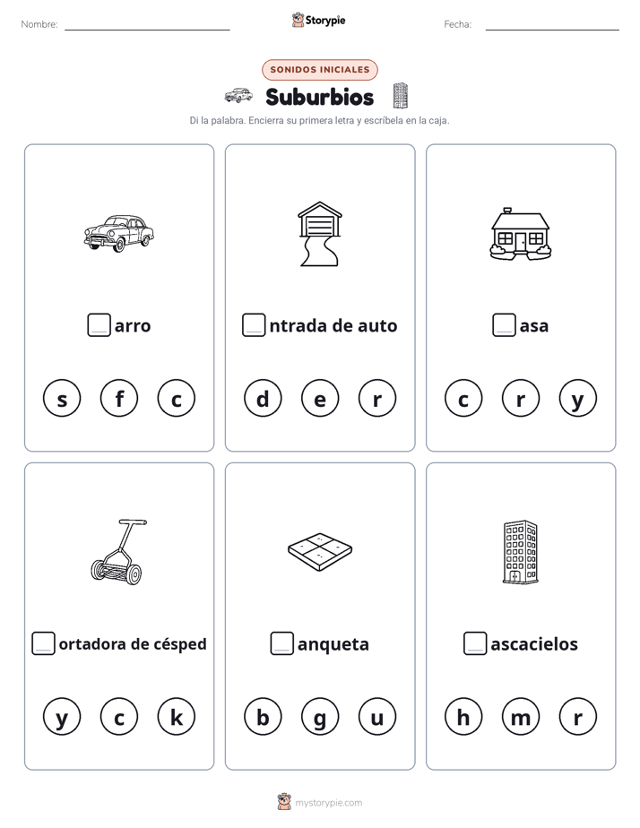 Sonidos Iniciales