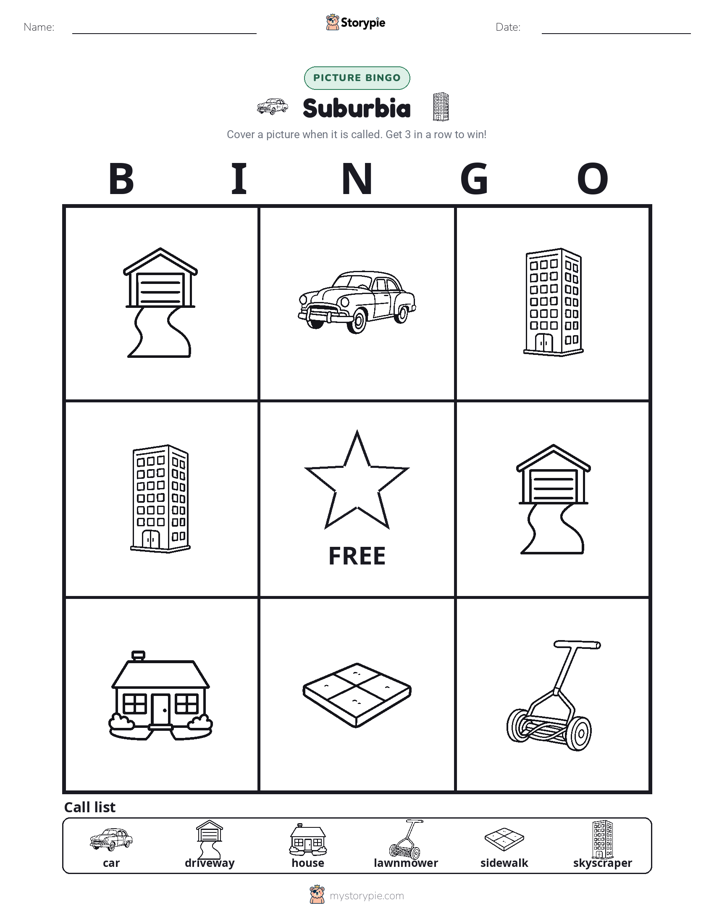 Picture Bingo