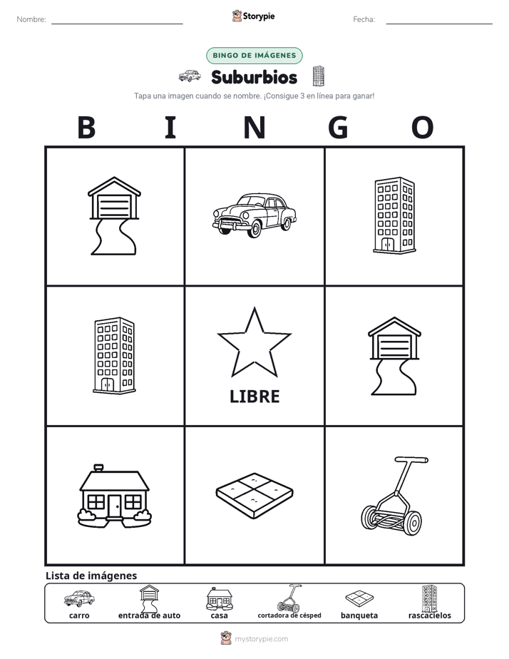 Bingo de Imágenes