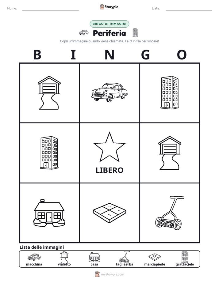 Bingo delle Immagini