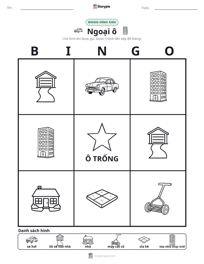 Bingo Hình Ảnh