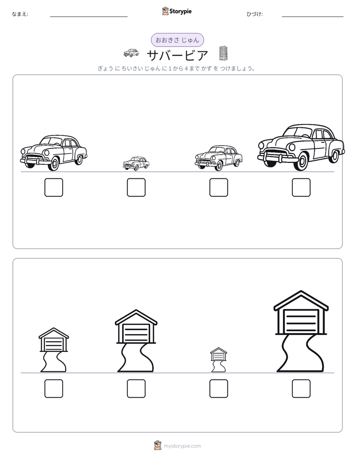 サイズ順