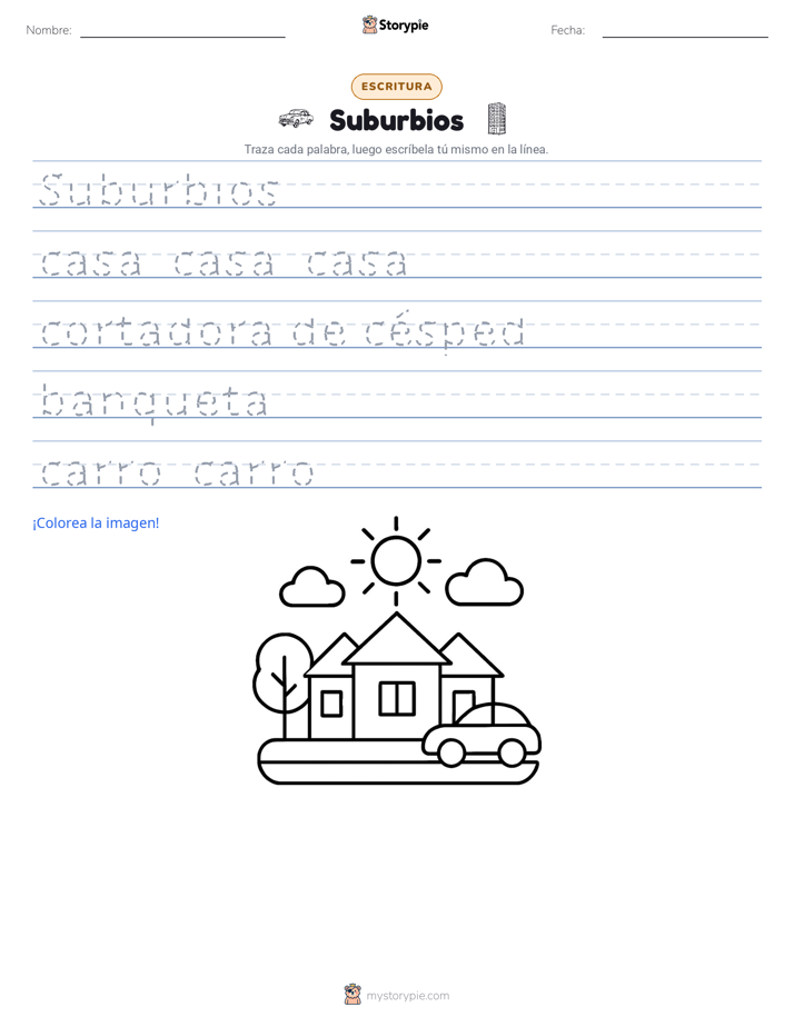 Práctica de Escritura