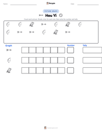 Hou Yi printable worksheet preview
