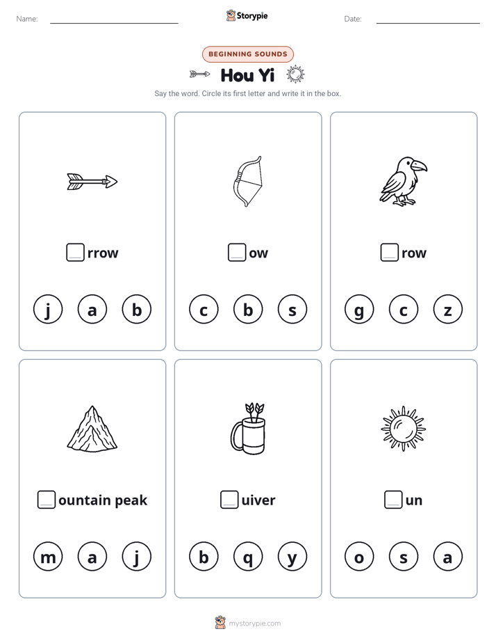 Beginning Sounds