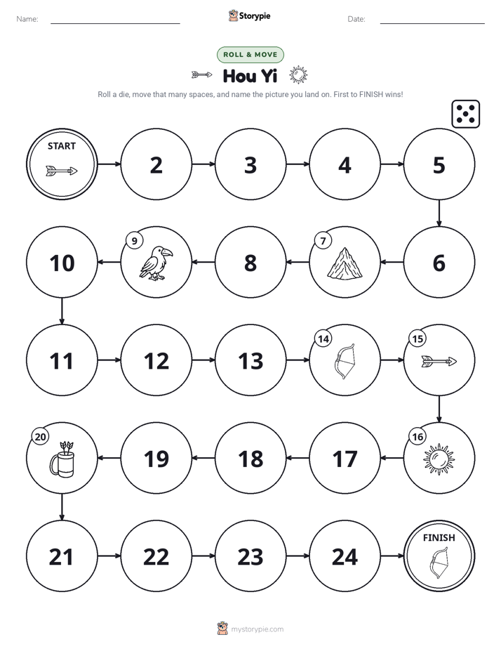 Roll & Move Game