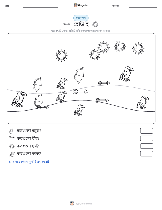 গণনা দৃশ্য