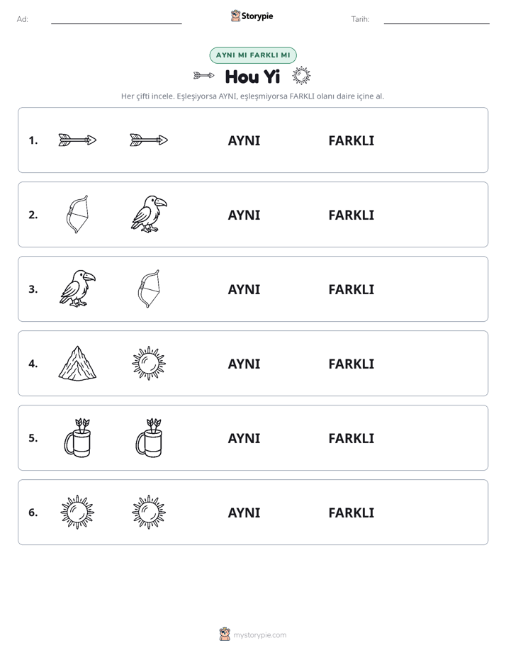 Aynı mı Farklı mı