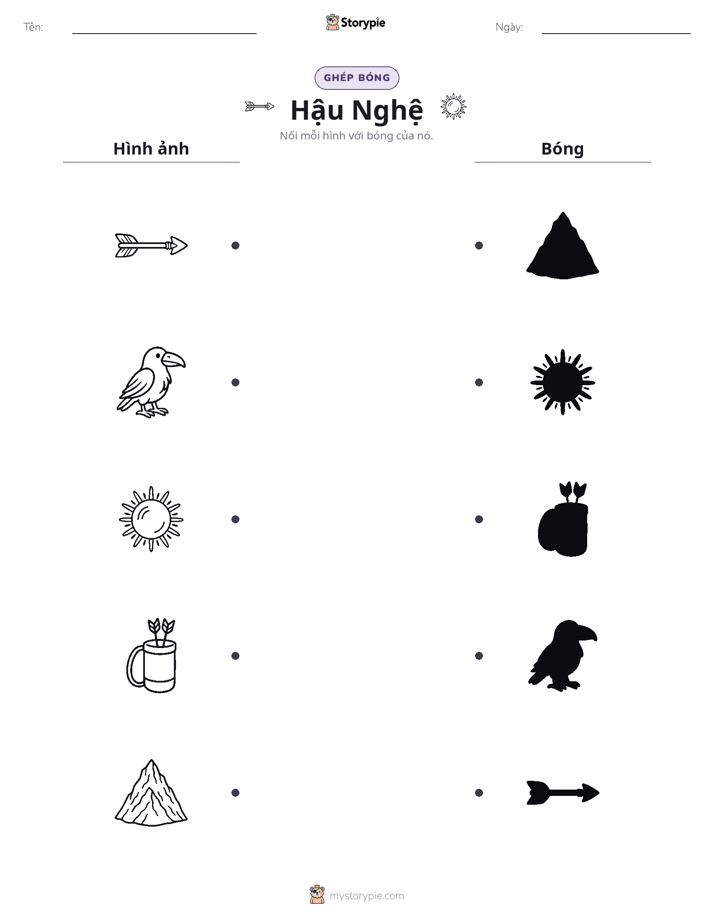 Ghép Hình Bóng